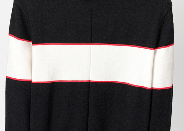 ブランドセーター角部分ディテール